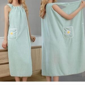 Towels Body Wrap Over Knee Length Shower with Pocket 39x51 Brand New